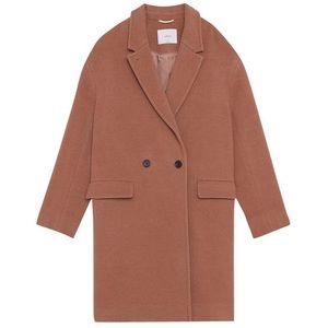 Aritzia Wilfred Lyon Tan Coat - Size 1